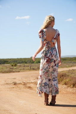 Cleo Dress in Marrakesh print