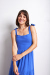 Stella Dress in Cobalt blue