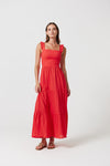 Avery Dress in Red
