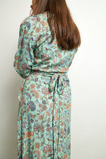 Claudia wrap dress in Papilion Print