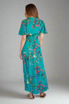 Sadie Maxi Dress in Jade Bloom