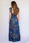 Stella Dress in Navy Bloom