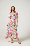 Sadie Maxi Dress in Watercolour Floral