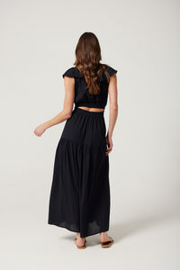 Vanessa Dress in black