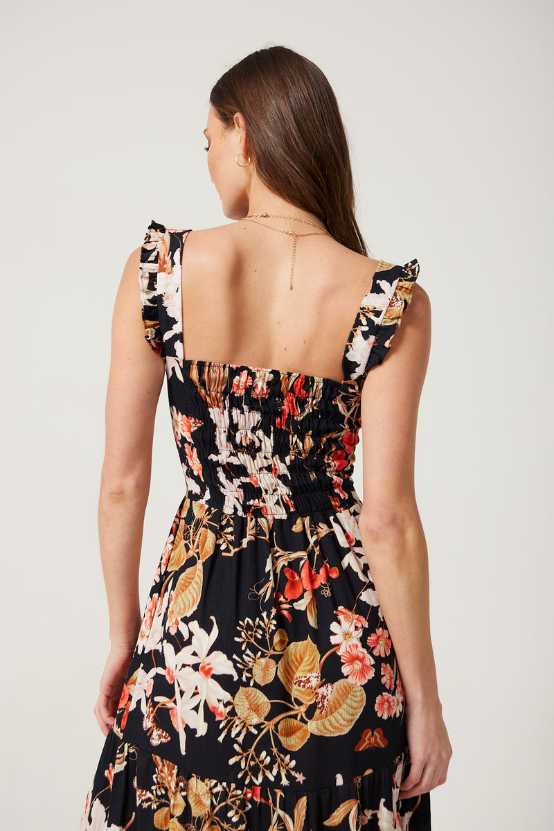 Avery Dress in Oriental Floral