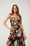 Avery Dress in Oriental Floral