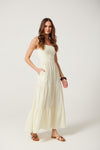Avery Dress in Vanilla