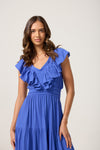Vanessa Dress in Cobalt