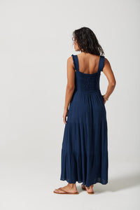 Avery Dress in Navy