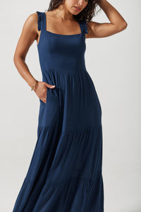 Avery Dress in Navy