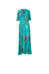 Sadie Maxi Dress in Jade Bloom