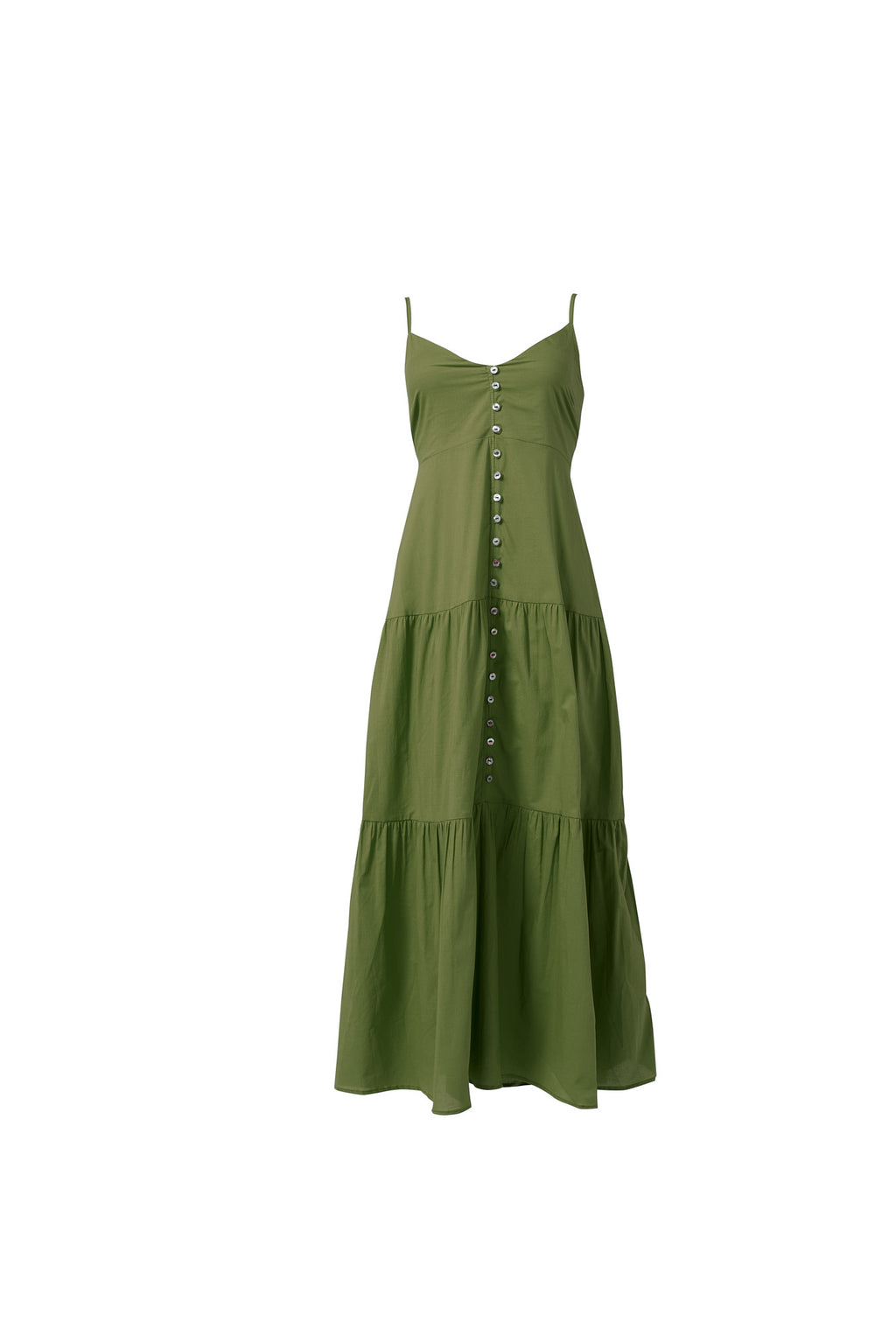 Alicia Sundress in Olive