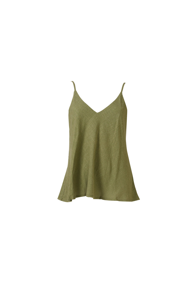 Halsey top in Olive