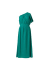 Paloma Dress in Emerald Green